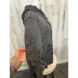 Gray hoodie thumbnail 5