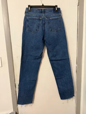Abercrombie 90s Straight Mid-Rise Curve Love thumbnail 3