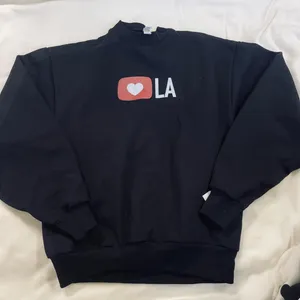 Los-angeles-apparel Women's Black Sweatshirt thumbnail 1