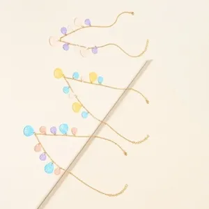 3/$30 💛 Multi Color Shell Necklace Gold thumbnail 2