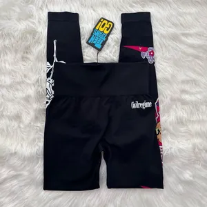 Civil Regime Teen Titans Go Starfire Kelly Seamless Leggings Size Medium thumbnail 2