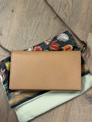 Gucci Swing WOC Light Tan Pebbled Leather - Full Set Limited Box & Dust Bag thumbnail 12