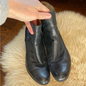 Rag & bone classic newberry boots black leather Taylor swift chunky ankle boots thumbnail 5