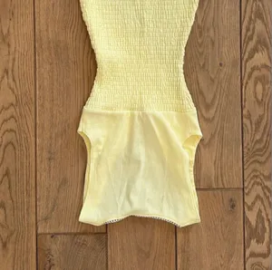 White Fox Summer Bliss Mini Dress Lemon thumbnail 3