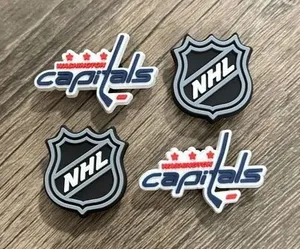 Washington Capitals Hockey Team Charm For Crocs Shoe Charms - 4 Pieces thumbnail 1
