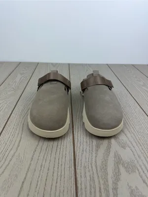 Sorel Women's Viibe Slip-On Strap Clog Flat 11M Omega Taupe Honey White $135 thumbnail 2