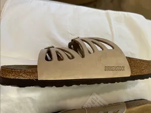 Birkenstock Granada Nuback Leather, Sand Castle, Size EU41/US10, NWT Display thumbnail 10