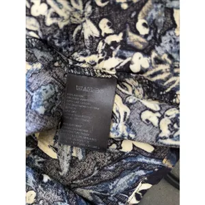 Kimchi Blue Floral Sleeveless Tunic Dress Womens Size M Navy Boho Rayon thumbnail 5