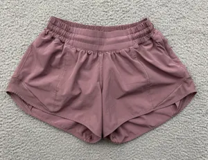 Lululemon Hotty Hot Shorts Low Rise 4" Figue Purple Athletic Athleisure Women 4 thumbnail 1