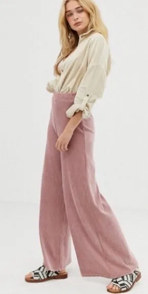 Free People bambi wide leg cord pants thumbnail 1