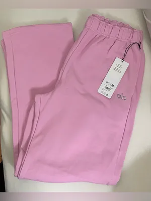Alo Yoga NWT Accolade Straight Leg Sweatpants Candy Heart Pink Size M thumbnail 8