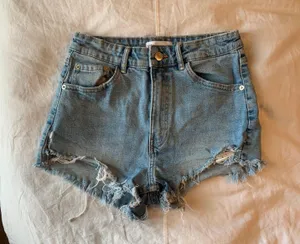 ZARA Jean Shorts thumbnail 1