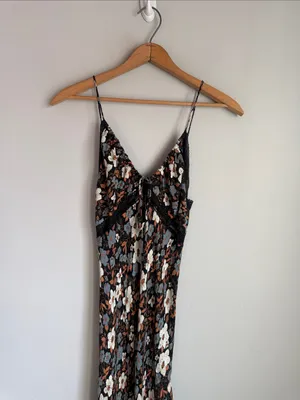 Free People All I Wanted Maxi Slip Dress XS thumbnail 6