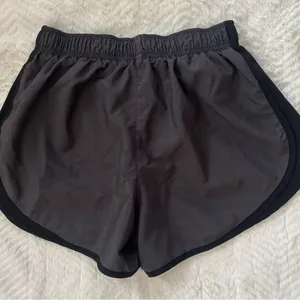 Nike Gray Dri-FIT Running Shorts with Black Trim thumbnail 3
