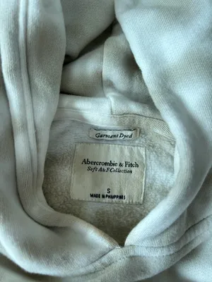 Abercrombie Collection Tie Dye Hoodie Sweatshirt Cropped Small thumbnail 3