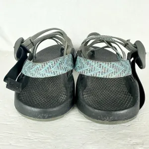 Chaco Women's ZX/2 Sport Sandals Size 9 Gorpcore Hiking Strappy Blue Grey thumbnail 5