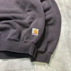 Vintage Carhartt Crewneck Sweatshirt Dark Grey thumbnail 2