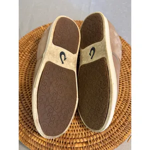 Olukai Pehuea Heu Tan‎ Leather Shearling Lined Slip On Shoes 20391-TGTG Womens 9 thumbnail 10