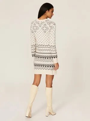Thakoon‎ x Rent The Runway Fair Isle Wool Sweater Dress thumbnail 6