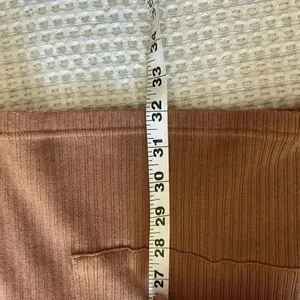 FREE PEOPLE Beach‎ Phoenix Ribbed Mini Dress Size S Small Brown Coverup Vacation thumbnail 10