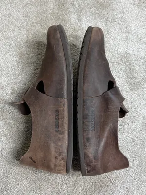 Birkenstock Women’s London Oiled Leather Shoes in Habana 43/US 12 thumbnail 7
