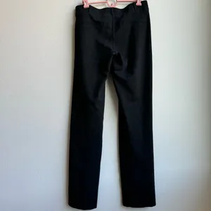 BETABRAND Straight Leg Charcoal Gray Classic Dress Pant Yoga Pants Size Medium thumbnail 6