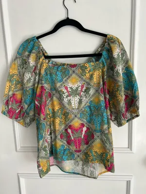 Colorful Blouse Loft thumbnail 2