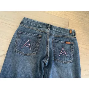 7 For All Mankind Flare Jeans Women Size 29 Blue thumbnail 6