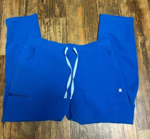 FIGS Scrub Pants Blue Women’s Medium Petite  thumbnail 1
