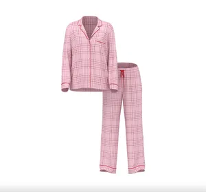 Victoria's Secret Flannel Long Pajama Set thumbnail 3