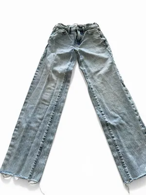PacSun Women's Size‎ 22 Light Wash Stretch 90's Straight Leg Jeans thumbnail 2