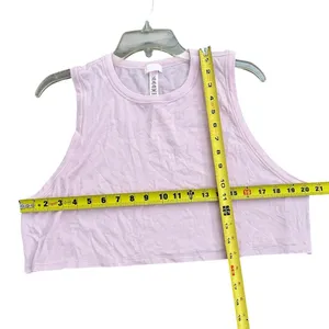skims boyfriend crop tank in cherry blossom size medium NWT thumbnail 4