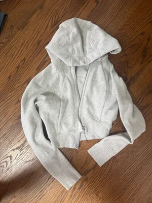 Lululemon Grey Scuba Hoodie thumbnail 1