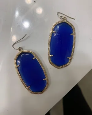 Kendra Scott Danielle Earrings Cobalt thumbnail 3