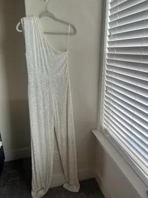 Nookie Sequin Treasure One-Shoulder Jumpsuit thumbnail 3