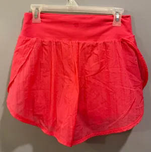 All In Motion High-Rise Flowy Athletic Shorts With Built-In Biker Shorts Lip Gloss Pink thumbnail 2