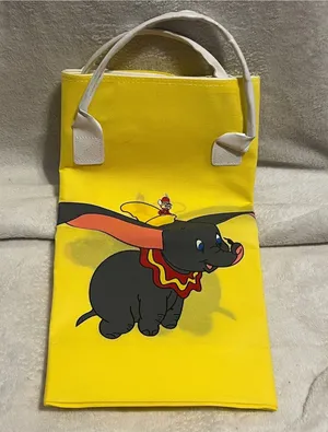 Dumbo Foldable Tote Bag Yellow thumbnail 1