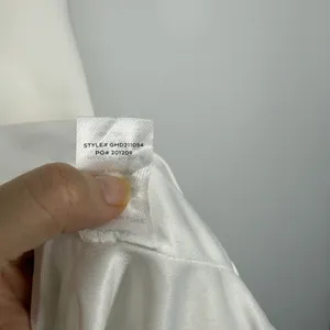 Lulus Blissfully Beaming White Sleeveless Bow Mini Dress Size M Bridal Wedding thumbnail 8