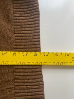 Women's Crewneck cotton on garments Sweater in Warm Brown thumbnail 7