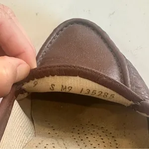 SAS‎ Women’s Simplify Leather Moccasin Loafers Shoes Antique Wine Brown Size 9 thumbnail 4