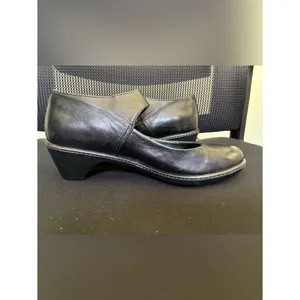 Dansko Bess Black Leather Mary Jane Strap Casual Heel Shoes Women’s Sz 37/7US thumbnail 8