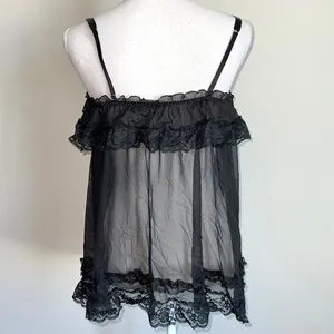 Victoria’s Secret Goth Babydoll Cami Top thumbnail 5