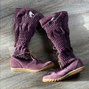 Sorel Forenzy Water Resistant Suede & Wool Lined Winter Boots Size 6 thumbnail 2
