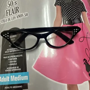 Women’s 50’s flair Halloween costume size med‎ thumbnail 4
