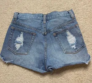 MINKPINK Distressed Denim Shorts thumbnail 2