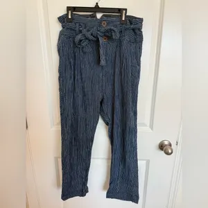 Free People Striped Harem Pants Size 4 thumbnail 3
