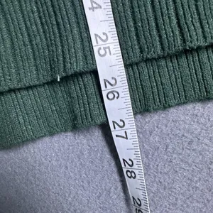 Free People Orion Tunic Sweater Womens Small Green V Neck Ribbed Hem OB1721246 thumbnail 10