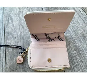 Juicy Couture | Pink Strawberry Card Case with Heart Charm thumbnail 3