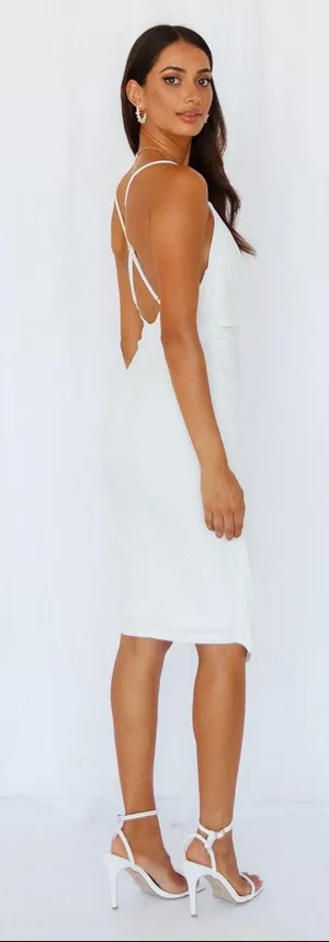 Hello Molly White Dress thumbnail 2