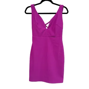 Lulus Wine and Divine Me Magenta Purple Bodycon Dress Size S thumbnail 6
